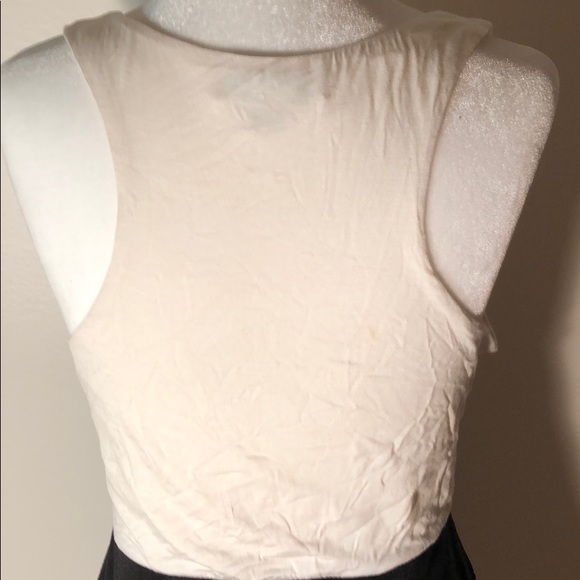 Twenty One black and white racer back tank dress - Picture 7 of 8